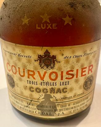 courvoisier cognacTrois Etoiles Luxe 75 cl vintage