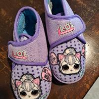 Pantofole per bambina taglia 26