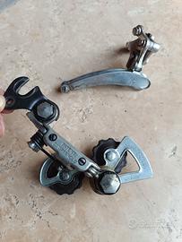 Cambio e deragliatore Campagnolo per bici d'epoca