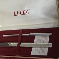 kit scrivania tagliacarte e righello lalex vintage