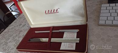 kit scrivania tagliacarte e righello lalex vintage