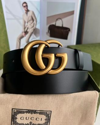 Cintura Gucci da uomo, larga 4 cm