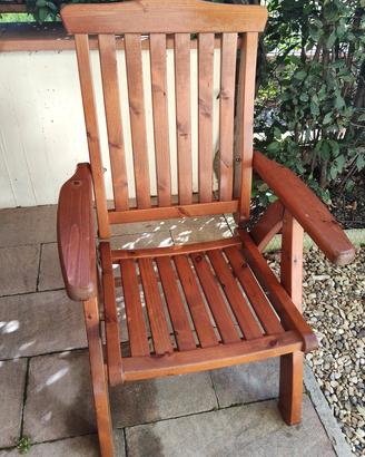 Sedia pieghevole giardino 