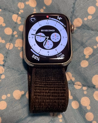 Apple iWatch 7 acciao cellular
