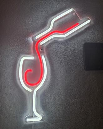 insegna luminosa a led