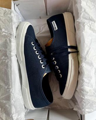 Superga 3750 Leggera Navy - Taglia 39  (Ottime)