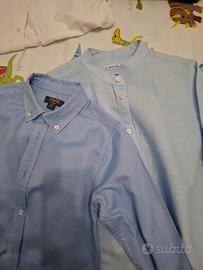 camicia bambino celeste 