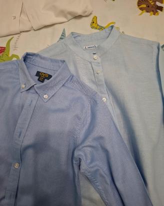 camicia bambino celeste 
