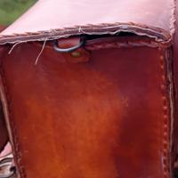 borsa moto pelle vera 