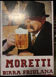 Due inconic pubblicitari Moretti