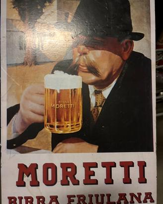 Due inconic pubblicitari Moretti