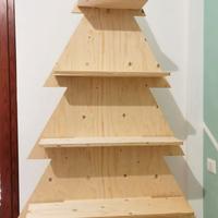 Albero decorativo in legno