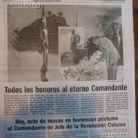 Cuba Fidel Castro Juventud Rebelde 29/11
