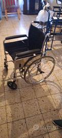 deambulatore nuovo mai usato+comoda + sedia a rote