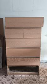 Cassettiera MALM IKEA 6 cassetti