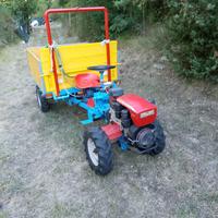 MOTOAGRICOLA 4x4 - RIMORCHIO - MOTOZZAPPA