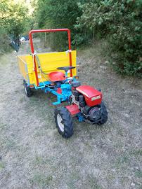 MOTOAGRICOLA 4x4 - RIMORCHIO - MOTOZZAPPA