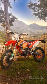  KTM exc 2016 125 2t targato,