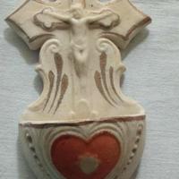 Acquasantiera Cuore di Gesù