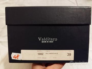 Scarpe francesine blu