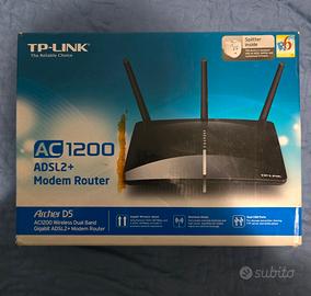Router TP-LINK  AC-1200  Archer D5 ADL2+
