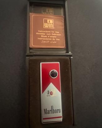 Accendino Vintage WIN International Marlboro nuovo