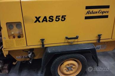 Motocompressore atlas copco xas55