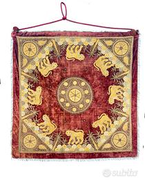 Antico tessuto copritavolo arte islamica