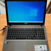 Notebook Asus K550v 15.6” 500gb SSD 16gb RAM