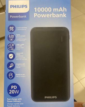 Powerbank Philips 10000 mha