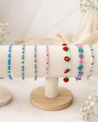 Braccialetti con perline handmade