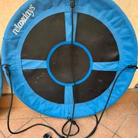 Dondolo altalena a nido da esterno relaxdays