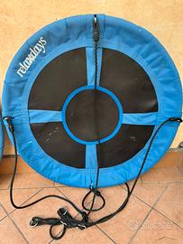 Dondolo altalena a nido da esterno relaxdays