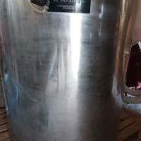 Tino in acciaio inox 1000 litri.
