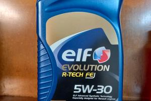3 litri di olio auto ELF 5 W 30