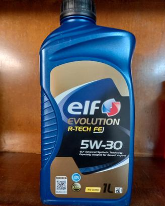 3 litri di olio auto ELF 5 W 30