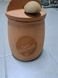 Vaso in terracotta caffe Vergnano