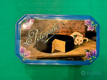 Scatola Latta Pubblicitaria Retró Pelagatti