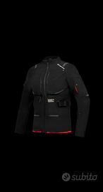 Giacca moto Ixon M-SKEID uomo nero Rosso