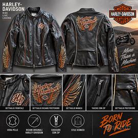Iconica giacca donna Harley Davidson
