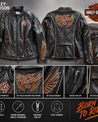 Iconica giacca donna Harley Davidson