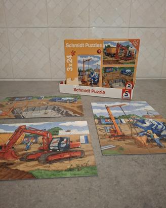 Puzzle Schmidt 3+ Cantiere Edile