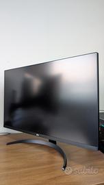 Monitor LG 32UR500K-B – 32” 4K UHD HDR – Nuovo