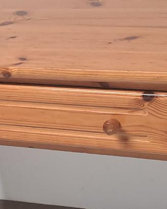 Scrttorio rustico in pino massicio/stile arte pove