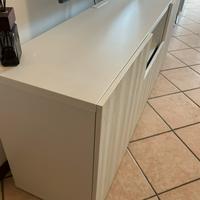 Mobile soggiorno TV bianco