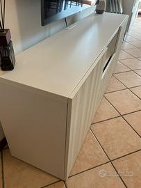 Mobile soggiorno TV bianco