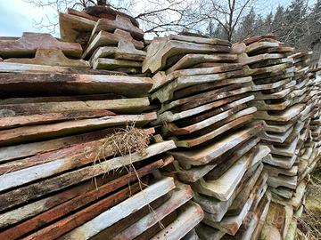 Pianelle carniche tegole piane