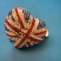 Anello Regno Unito Union Jack Flag