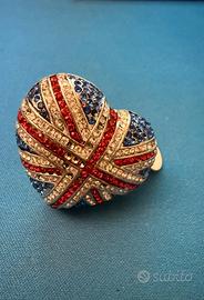 Anello Regno Unito Union Jack Flag
