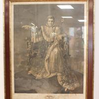 Quadro stampa antica Napoleone